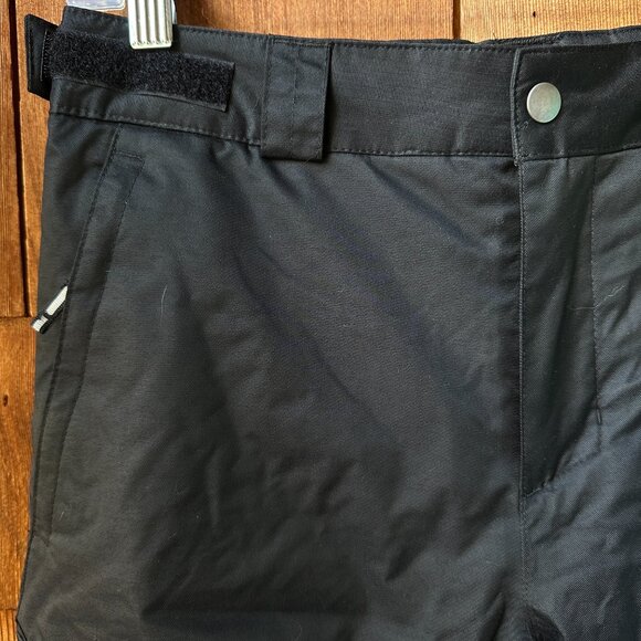 Like New Columbia Bold Black Omni-Heat Insulated Snow Pants in Youth Large - Picture 4 of 14